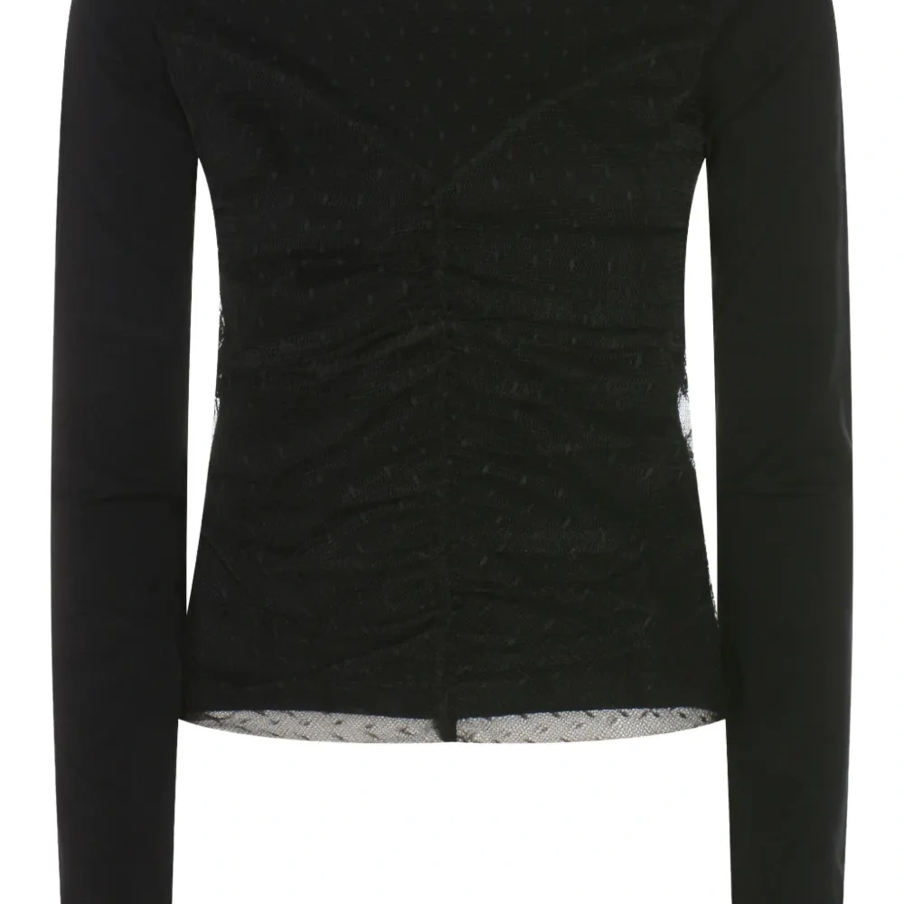 Топ из тюля с драпировкой Топ из тюля с драпировкой