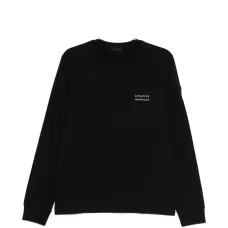 Хлопковая футболка с длинными рукавами