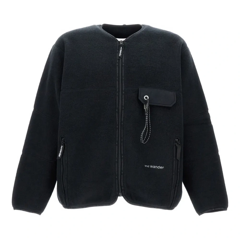 Флисовый свитер на молнии