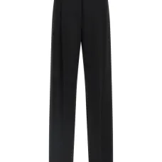 Брюки с карманами и складками Брюки с карманами и складками