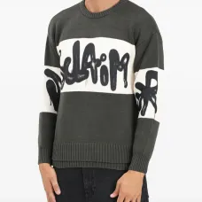 Свитер с круглым вырезом