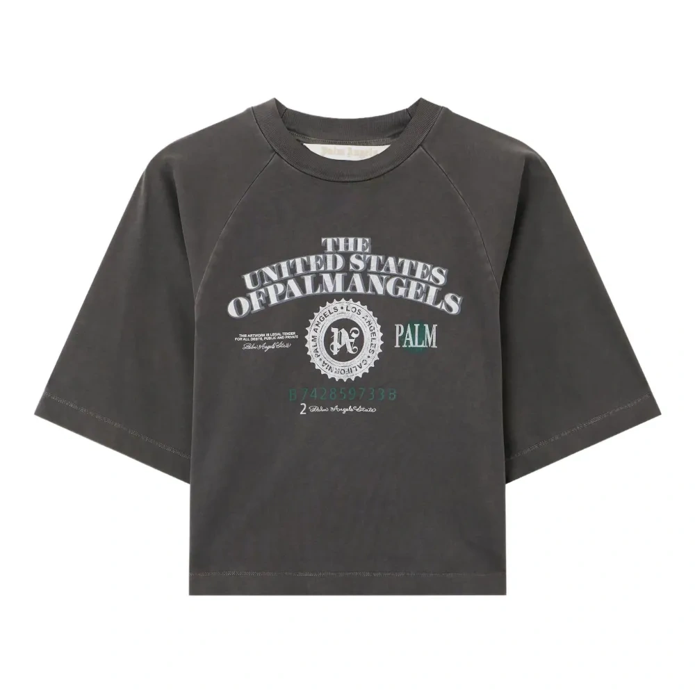 Футболка с принтом в виде долларов