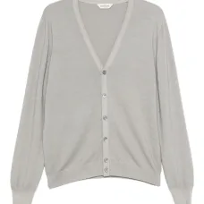 Кардиган с V-образным вырезом
