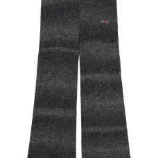 Широкие брюки с вышитым логотипом