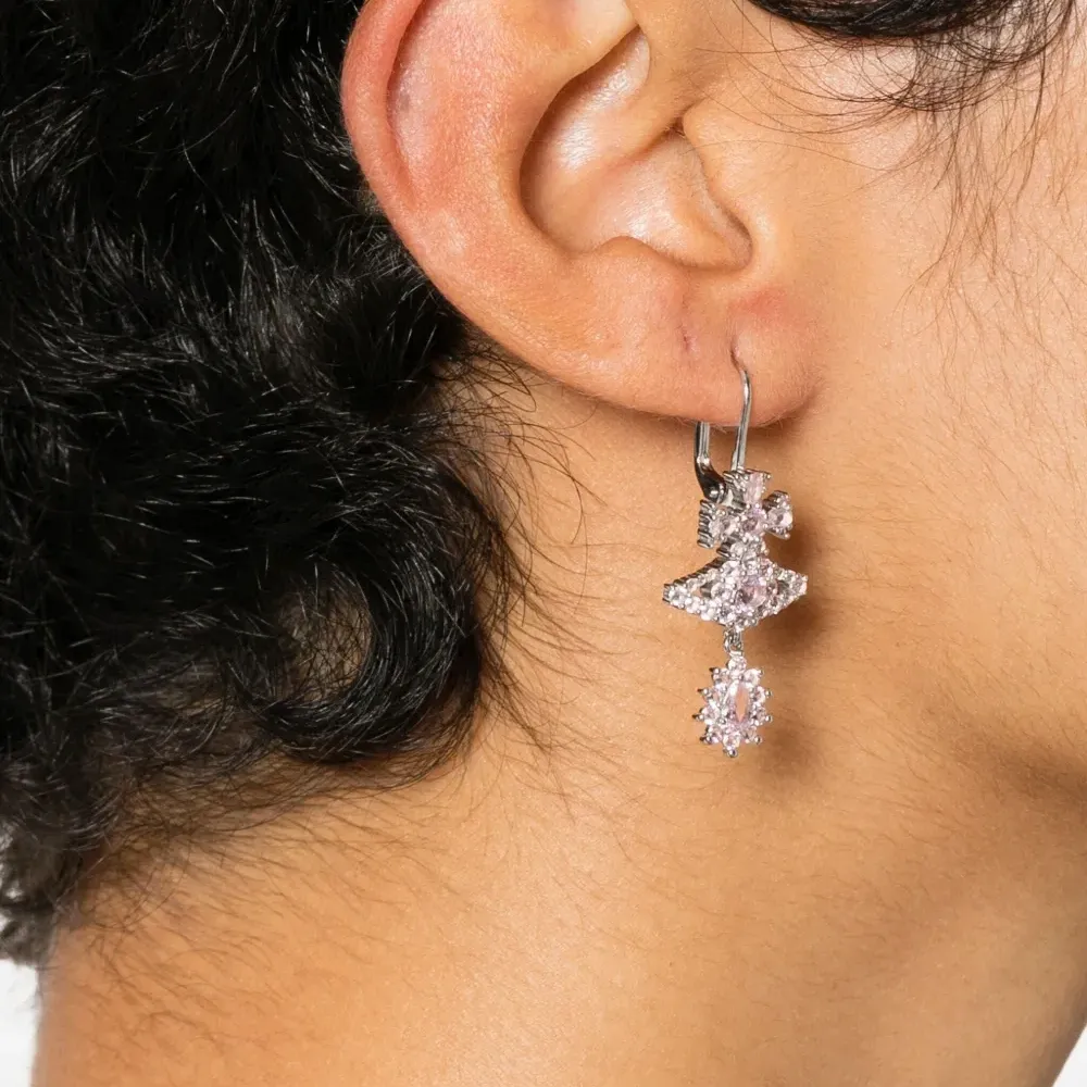 Декорированные серьги Masha