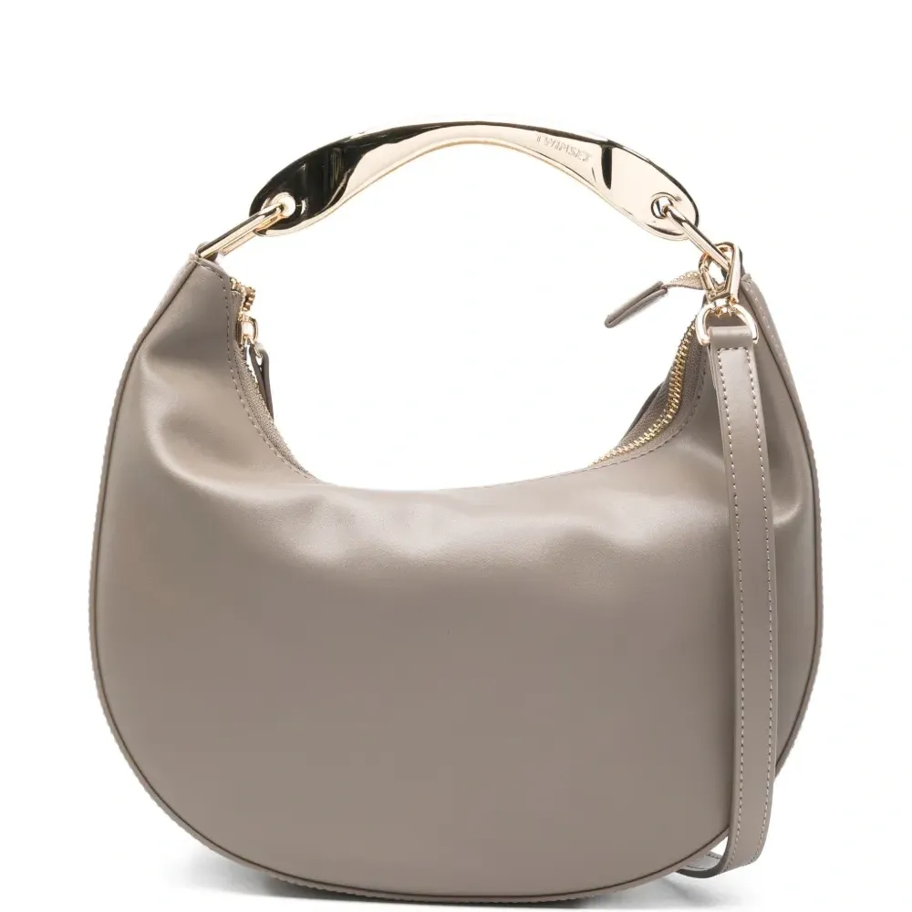 Сумка-тоут с металлической ручкой