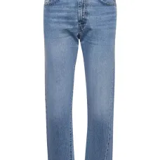 Укороченные джинсы