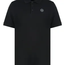 Поло с нашивкой-логотипом