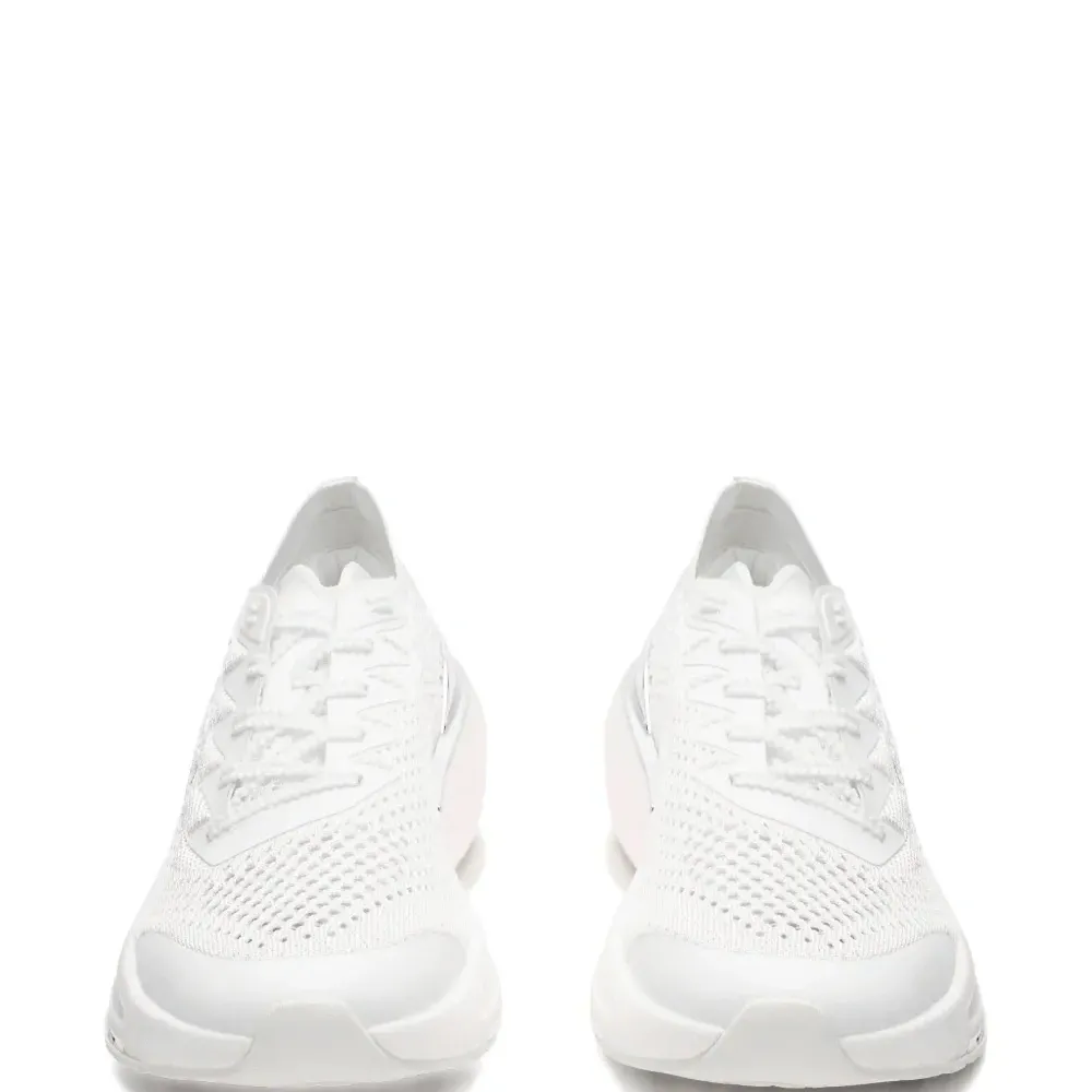 Тканые кроссовки на шнуровке