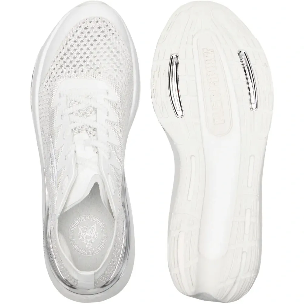 Тканые кроссовки на шнуровке