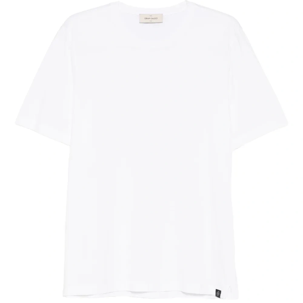 Футболка с круглым вырезом