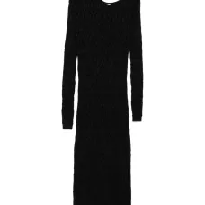 Трикотажное платье миди