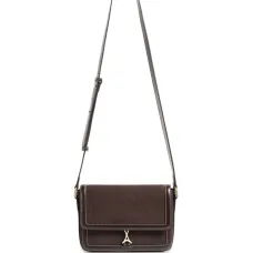 Фактурная сумка через плечо Misha с логотипом