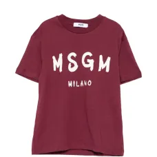 Футболка с круглым вырезом и короткими рукавами