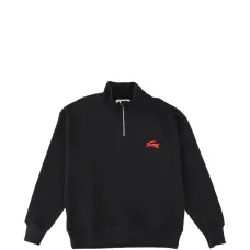 Свитшот с короткой молнией и принтом кролика Свитшот с короткой молнией и принтом кролика