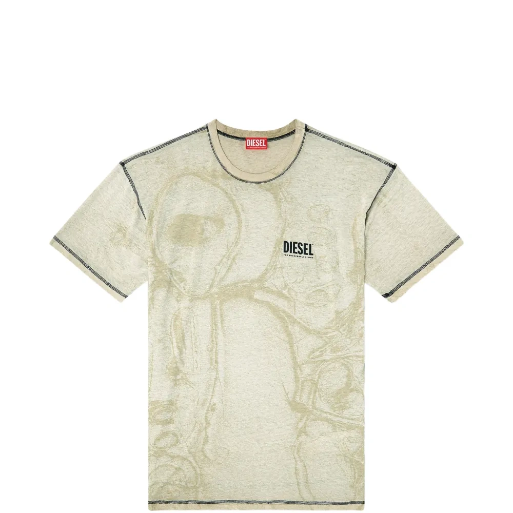 Футболка с круглым вырезом