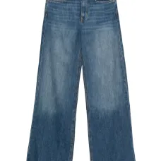 Джинсы с завышенной талией