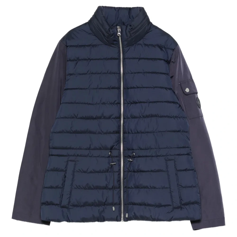 Стеганая куртка на молнии