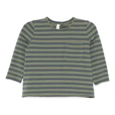 Полосатый топ с карманом Полосатый топ с карманом