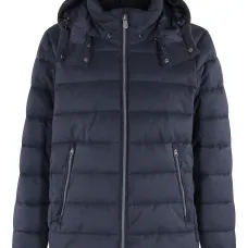 Пуховик на молнии с капюшоном Пуховик на молнии с капюшоном