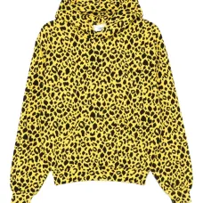 Худи с леопардовым принтом