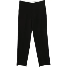 Брюки прямого кроя с потайной застежкой