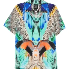 Рубашка с графическим принтом