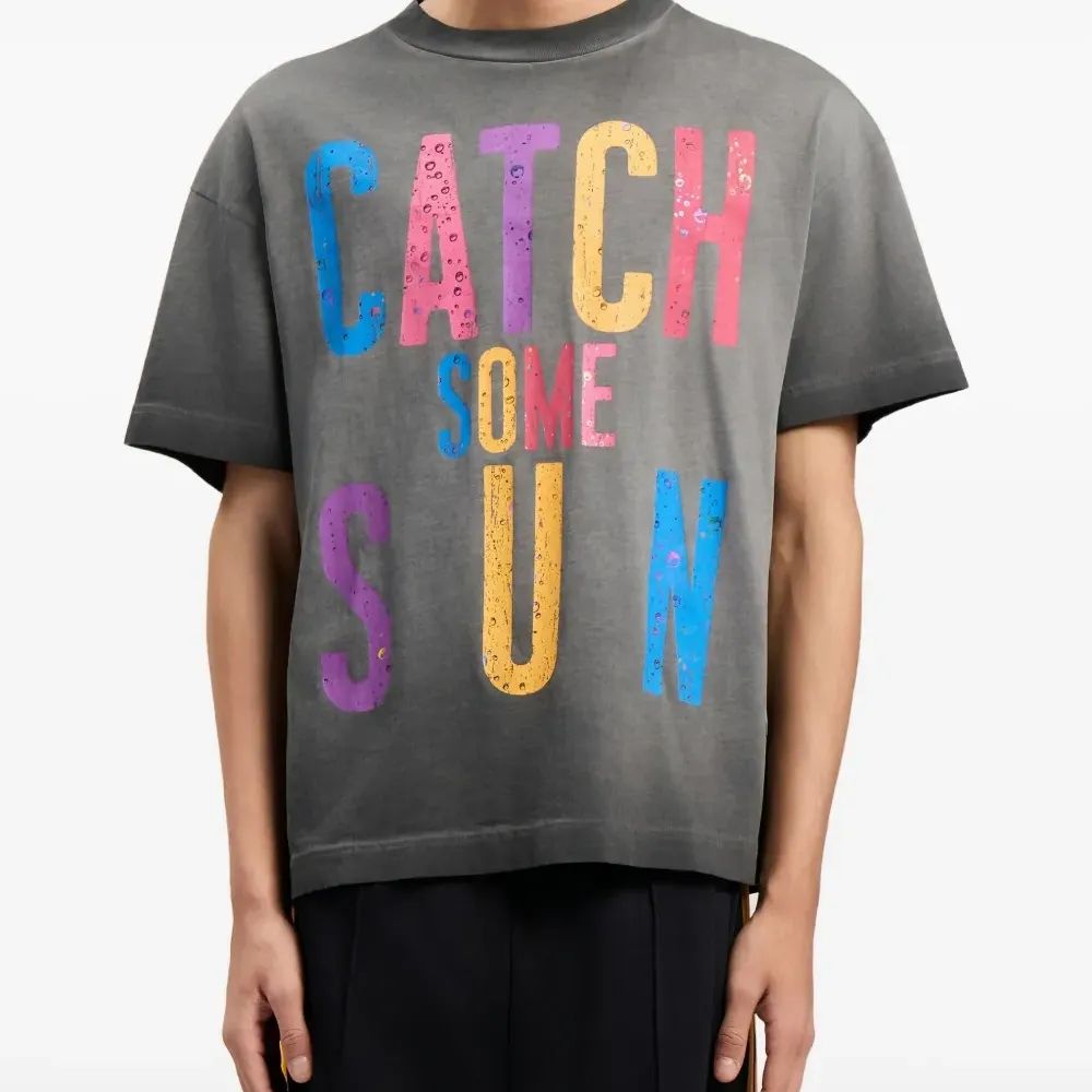 Хлопковая футболка с графическим принтом