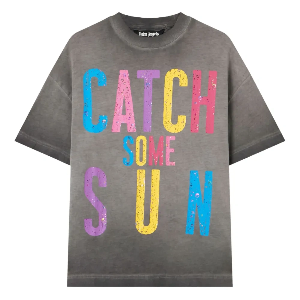 Хлопковая футболка с графическим принтом