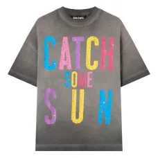 Хлопковая футболка с графическим принтом