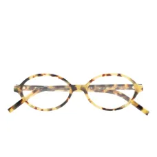 Очки DOTTIE круглой формы с эффектом «пламя»