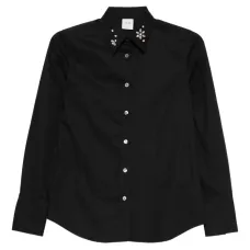 Декорированная рубашка с длинными рукавами Декорированная рубашка с длинными рукавами