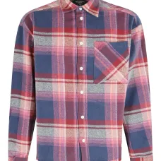 Фланелевая рубашка в клетку