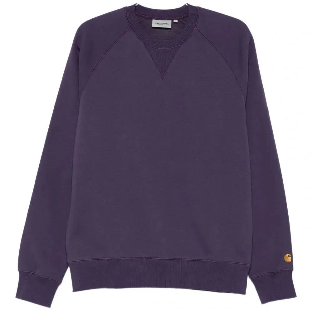 Свитшот с вышитым логотипом