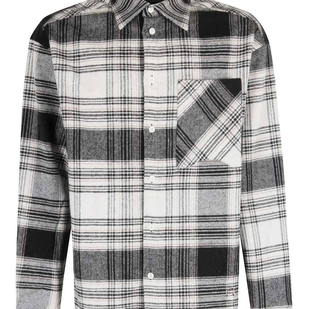 Фланелевая рубашка в клетку