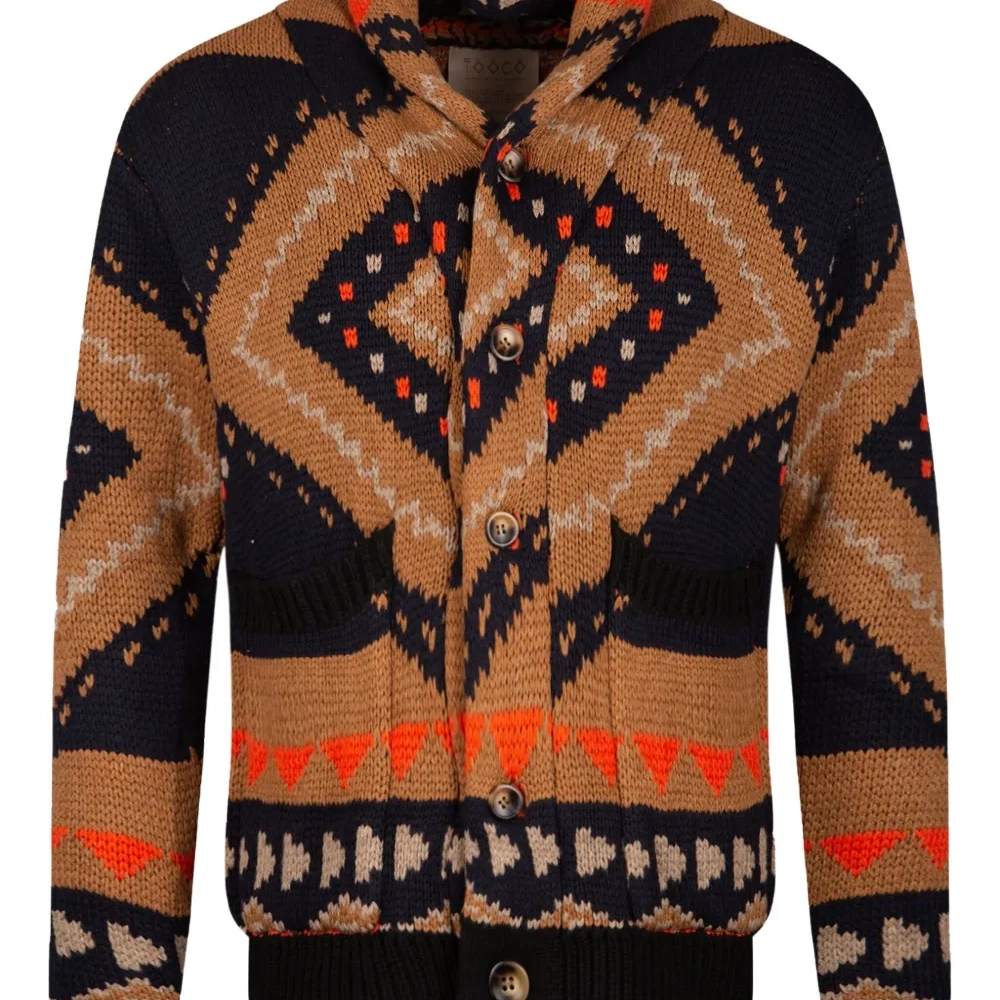 Кардиган с узором