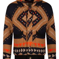 Кардиган с узором