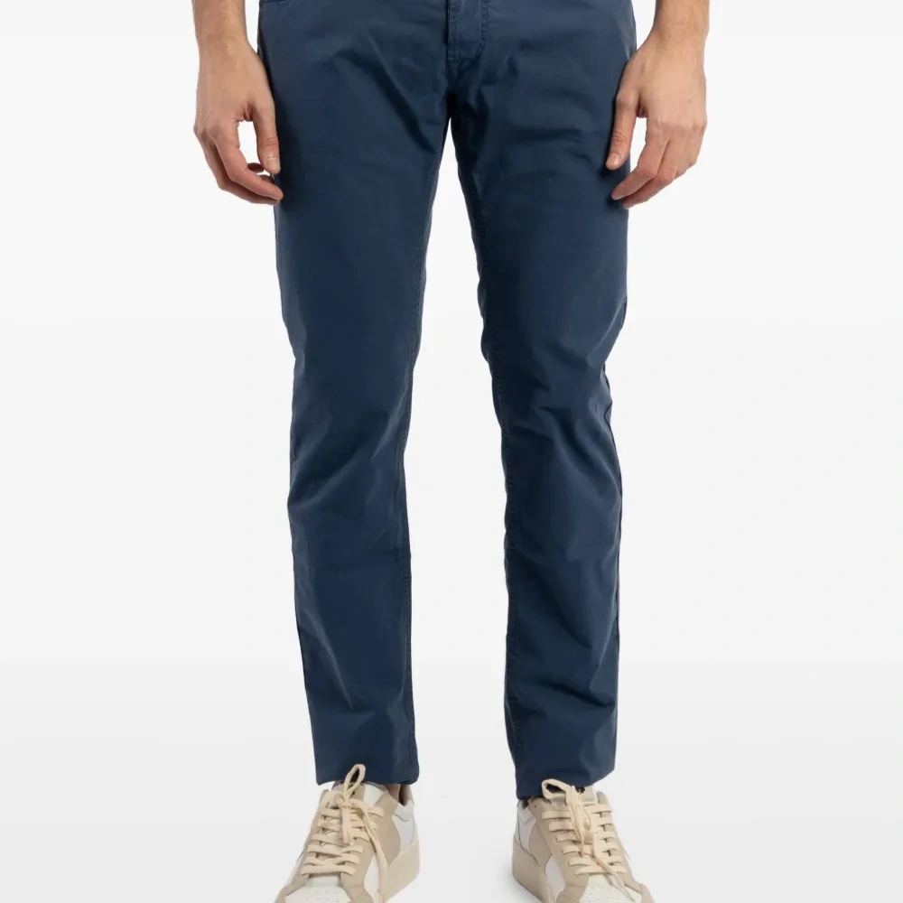 Брюки с пятью карманами