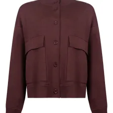 Куртка на пуговицах с карманами