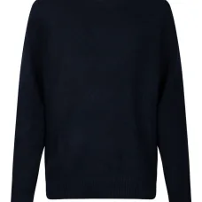 Свитер с круглым вырезом