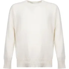 Свитер с эффектом потертости