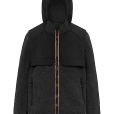 Куртка с капюшоном и вставками Куртка с капюшоном и вставками