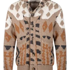 Кардиган с V-образным вырезом