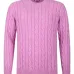 Свитер фактурной вязки