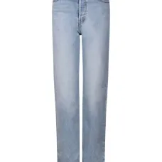 Джинсы с молниями на пуговицах