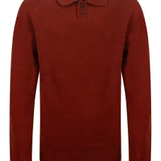 Свитер с воротником на пуговицах Свитер с воротником на пуговицах