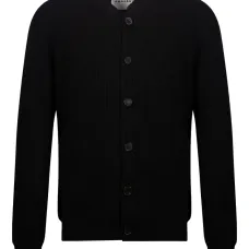 Кардиган с круглым вырезом