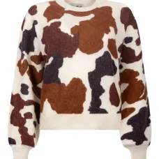 Свитер Danya с принтом под корову Свитер Danya с принтом под корову