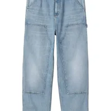 Джинсы с контрастными вставками