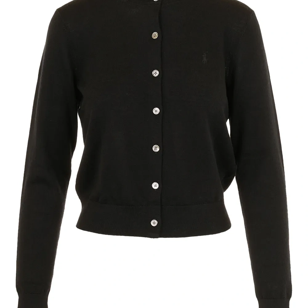 Кардиган с круглым вырезом